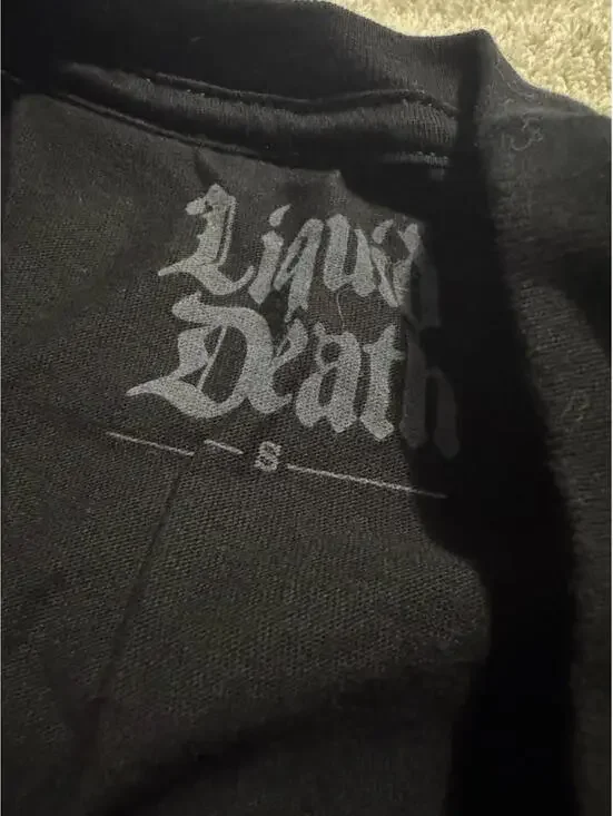 Men’s Size Small Liquid Death long-sleeve shirt - Picture 2 of 2